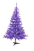 Europalms Kerst - Kerstboom binnen - Kunststof - Kunstkerstboom - Paars - 180 cm