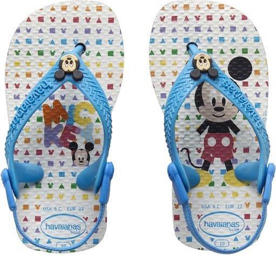 Geurig dik Pijnstiller Havaianas Baby Slippers Mickey Mouse Maat: 19 | bol.com