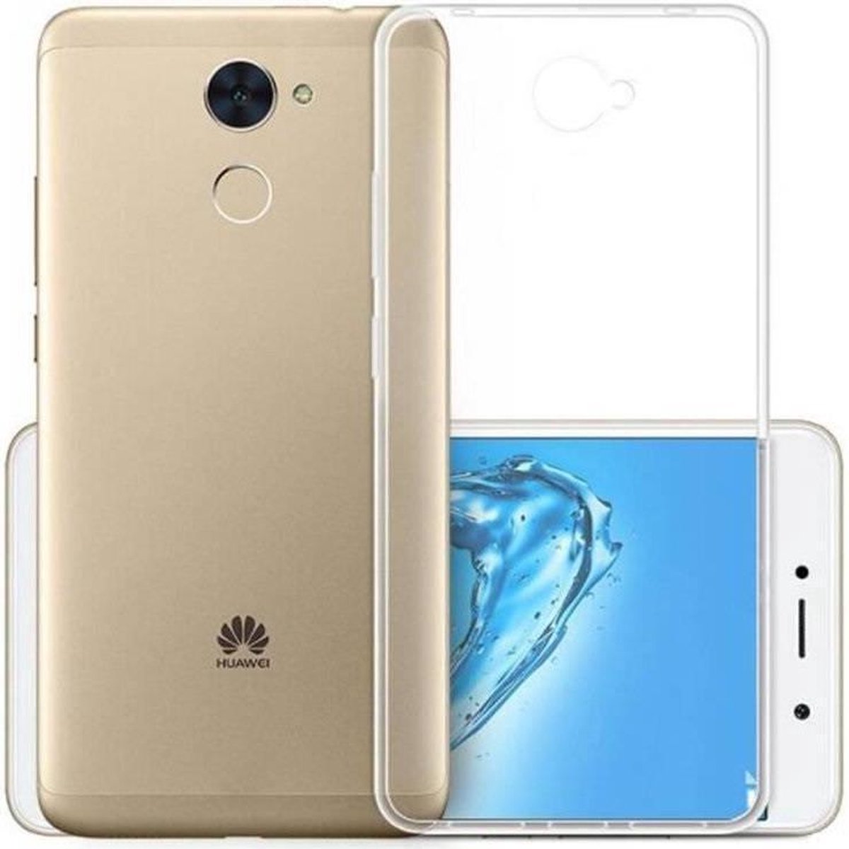 Transparant TPU Hoesje Siliconen Case voor Huawei Y7 Prime