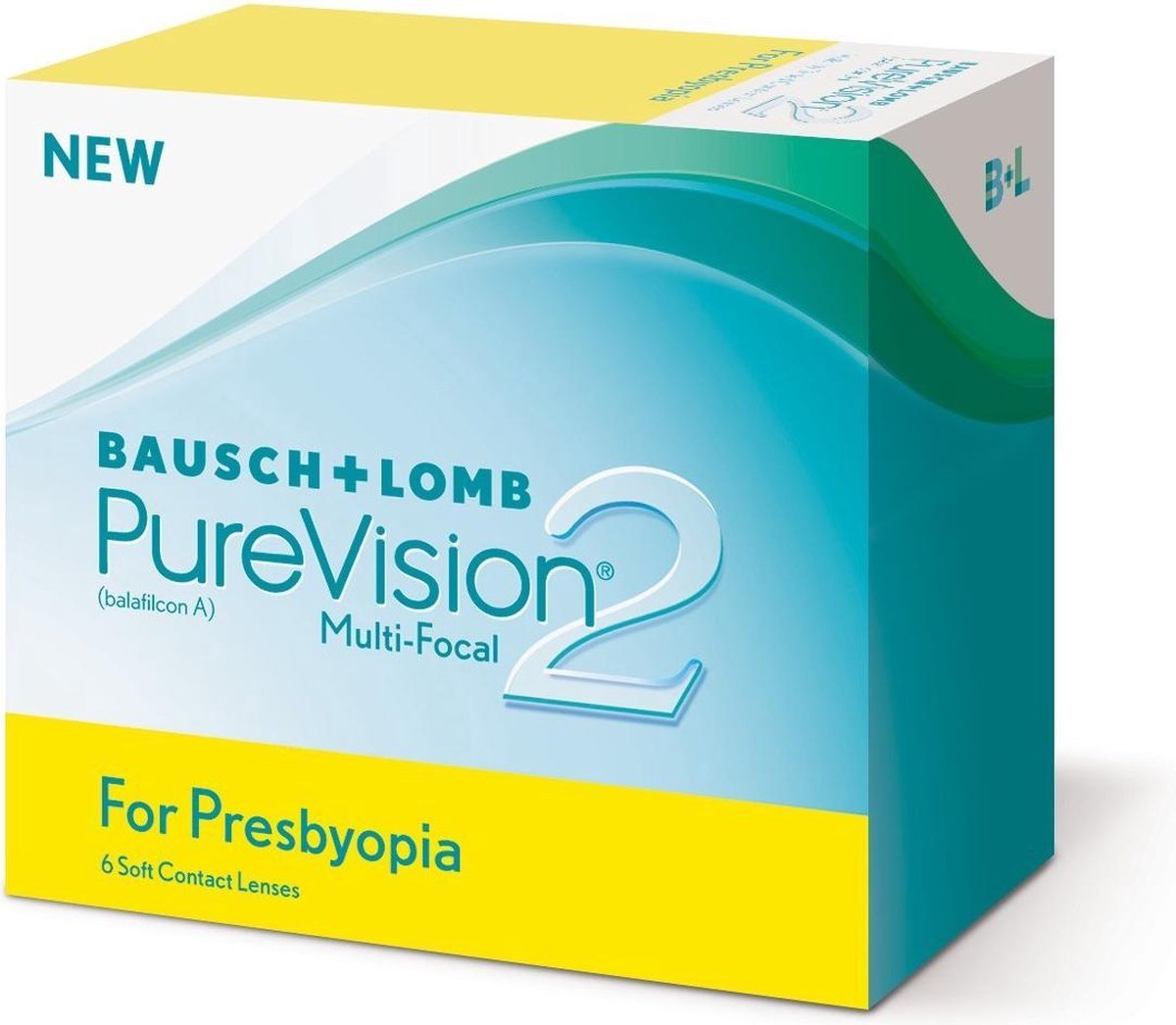-2,50 PureVision 2 For Presbyopia (high) - 6 pack - Maandlenzen - Contactlenzen