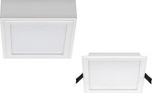 OPPLE PALLAS - Plafonnière - Inbouwspot - LED - Vierkant - 11W - mat wit