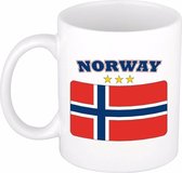 Beker / mok met de Noorse vlag - 300 ml keramiek - Noorwegen