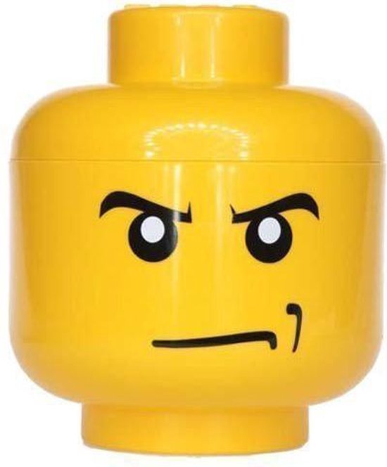 Lego Head S Angry Man Geel | bol.com