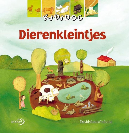 Cover van het boek 'Dierenkleintjes' van Sylvie Baussier