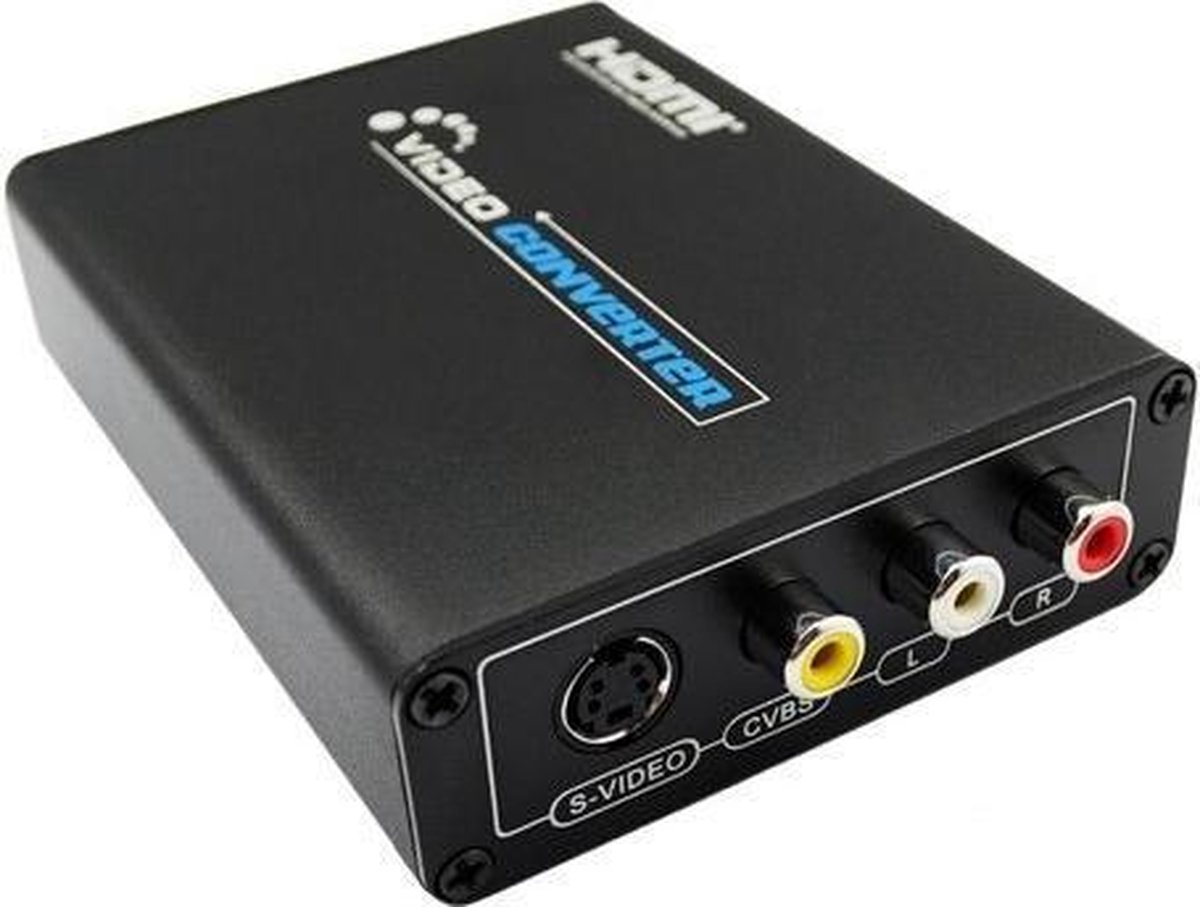 HDMI naar composiet / AV S-Video Converter RCA CVBS / L / R video-omzetteradapter  | bol.com