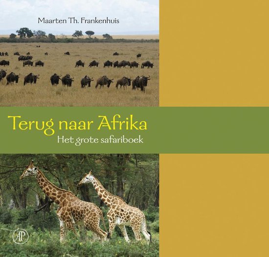 Cover van het boek 'Terug naar Afrika' van M.Th. Frankenhuis