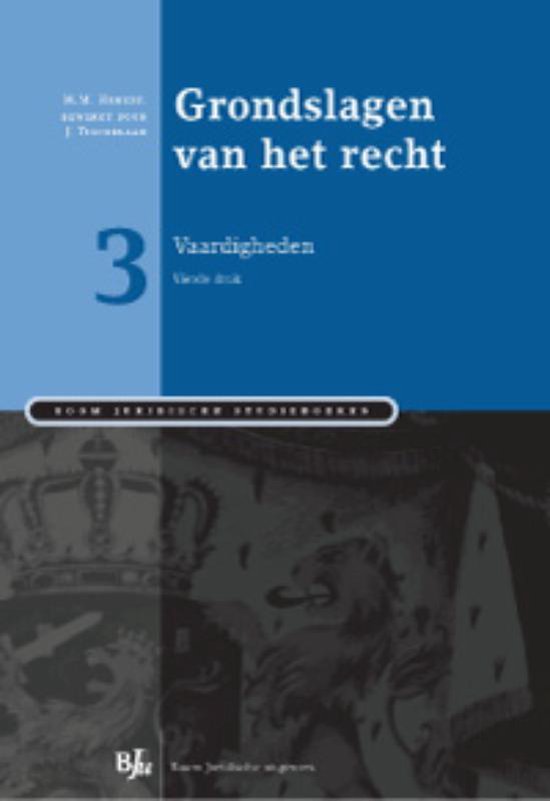 Boom Juridische studieboeken - Grondslagen van het recht 3 - cover