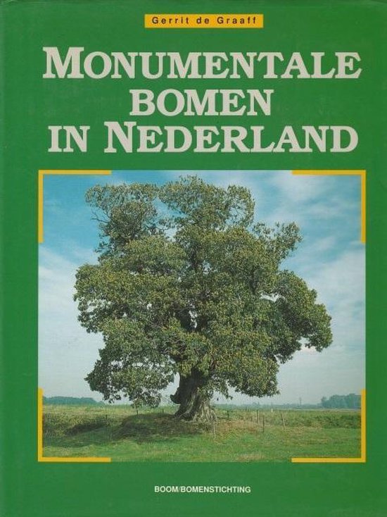 Monumentale bomen in Nederland - cover