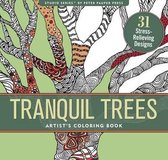 Tranquil Trees Adult Coloring Book (31 Stress-Relieving Designs)