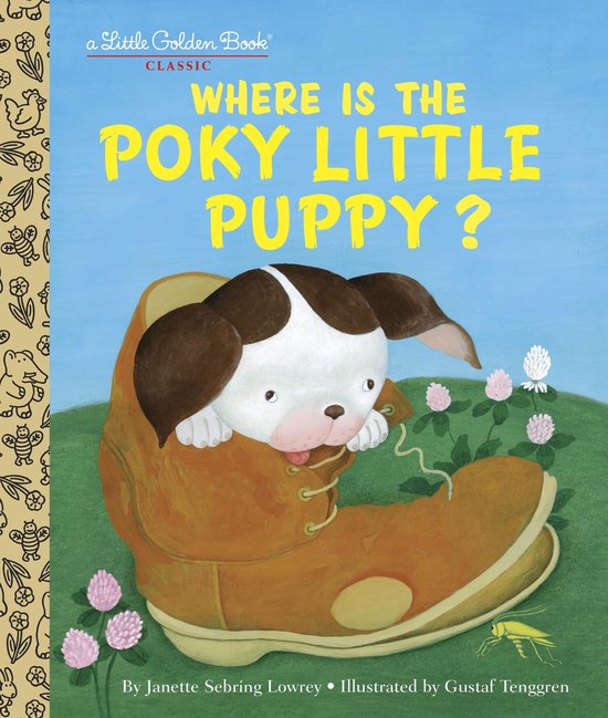 Little Golden Book - Where is the Poky Little Puppy? - cover