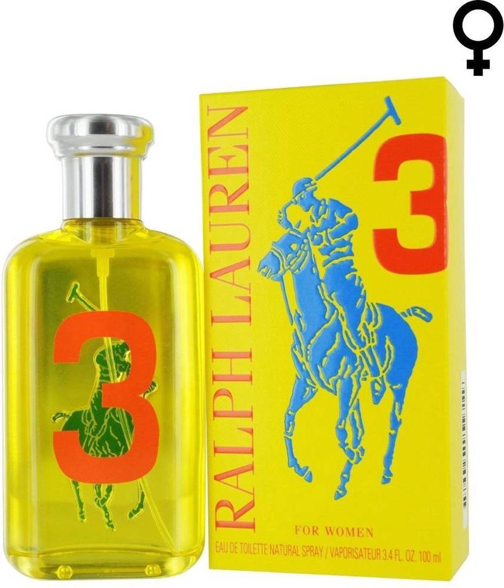 Big Pony Yellow 3 by Ralph Lauren 100 ml - | bol