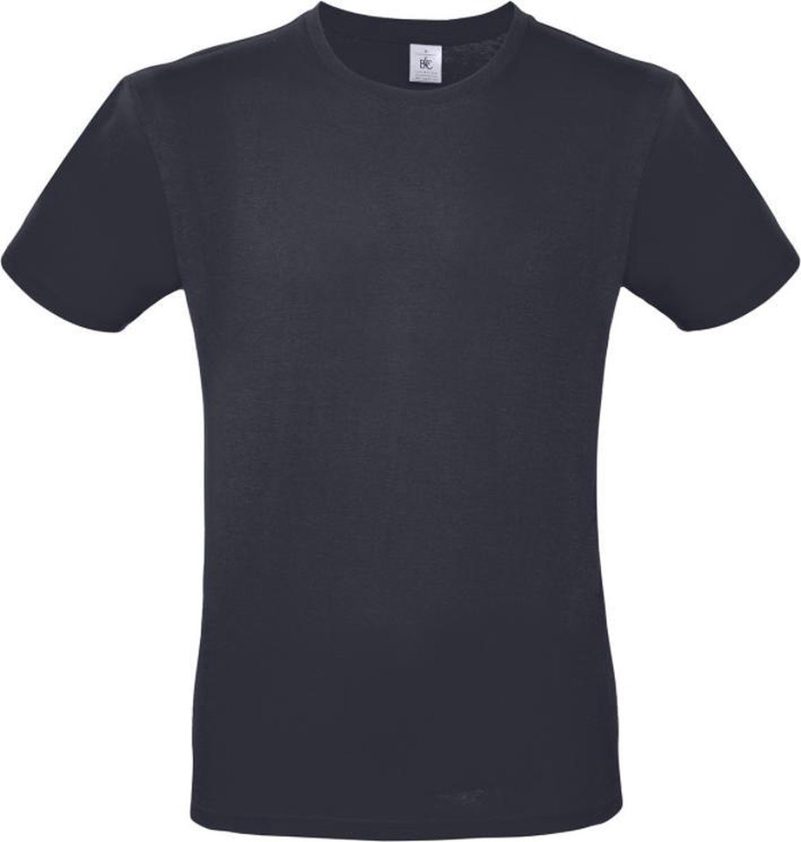 B&C Basic T-shirt E150 - Light Navy - Maat S
