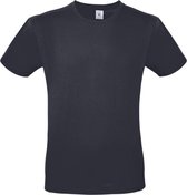 B&C Basic T-shirt E150 - Light Navy - Maat S