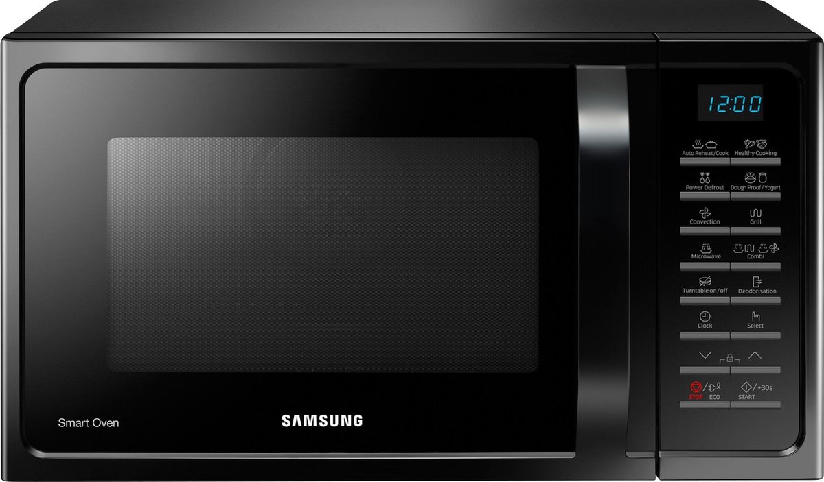 Samsung MC28H5015AW micro-onde Comptoir Micro-onde combiné 28 L 900 W Noir,  Blanc