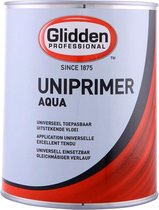Glidden Aqua Uniprimer Wit - Acryl - 2,5 Liter