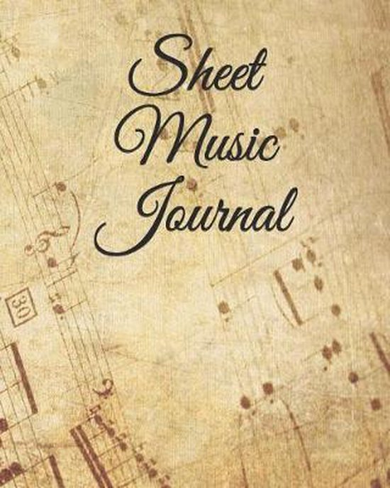 Sheet Music Journal, Kmlcrafting 9781723846274 Boeken