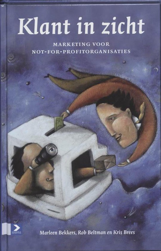 Cover van het boek 'Klant in zicht' van Rob Beltman en Marleen Bekkers