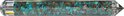 Orgone Facet Massage Wand - Chrysocolla Orgone Facet Massage Wand - Chrysocolla