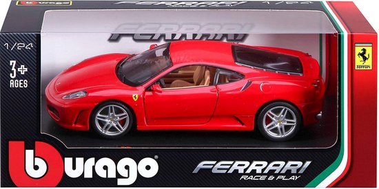 lekkage appel zwaarlijvigheid Bburago Ferrari F430 1:24 rood | bol.com