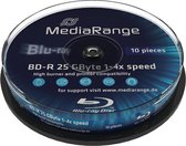 MediaRange Blu-ray Discs - 25 GB / 6X / 10 Cakebox