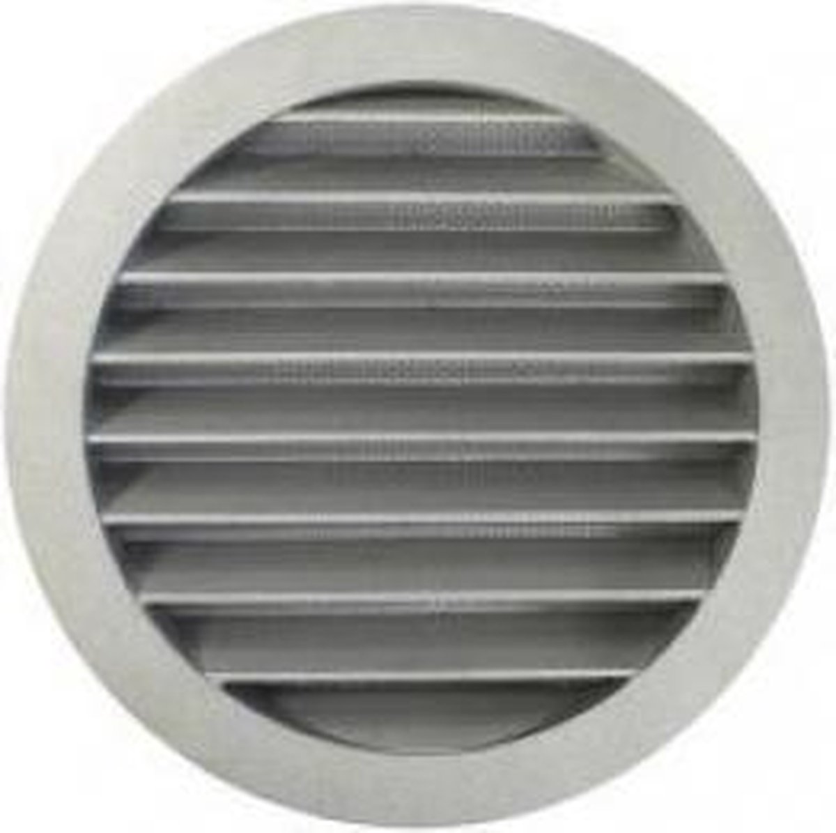 Grille d'aération ronde fonte fixe ø160mm 