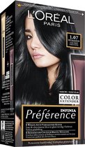 L’Oréal Paris Préférence Permanente Haarverf - 1.07 Ultra Zwart