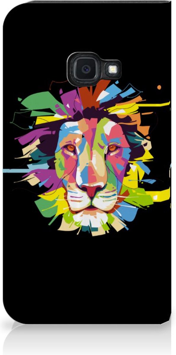Samsung Galaxy Xcover 4s Magnet Case Lion Color