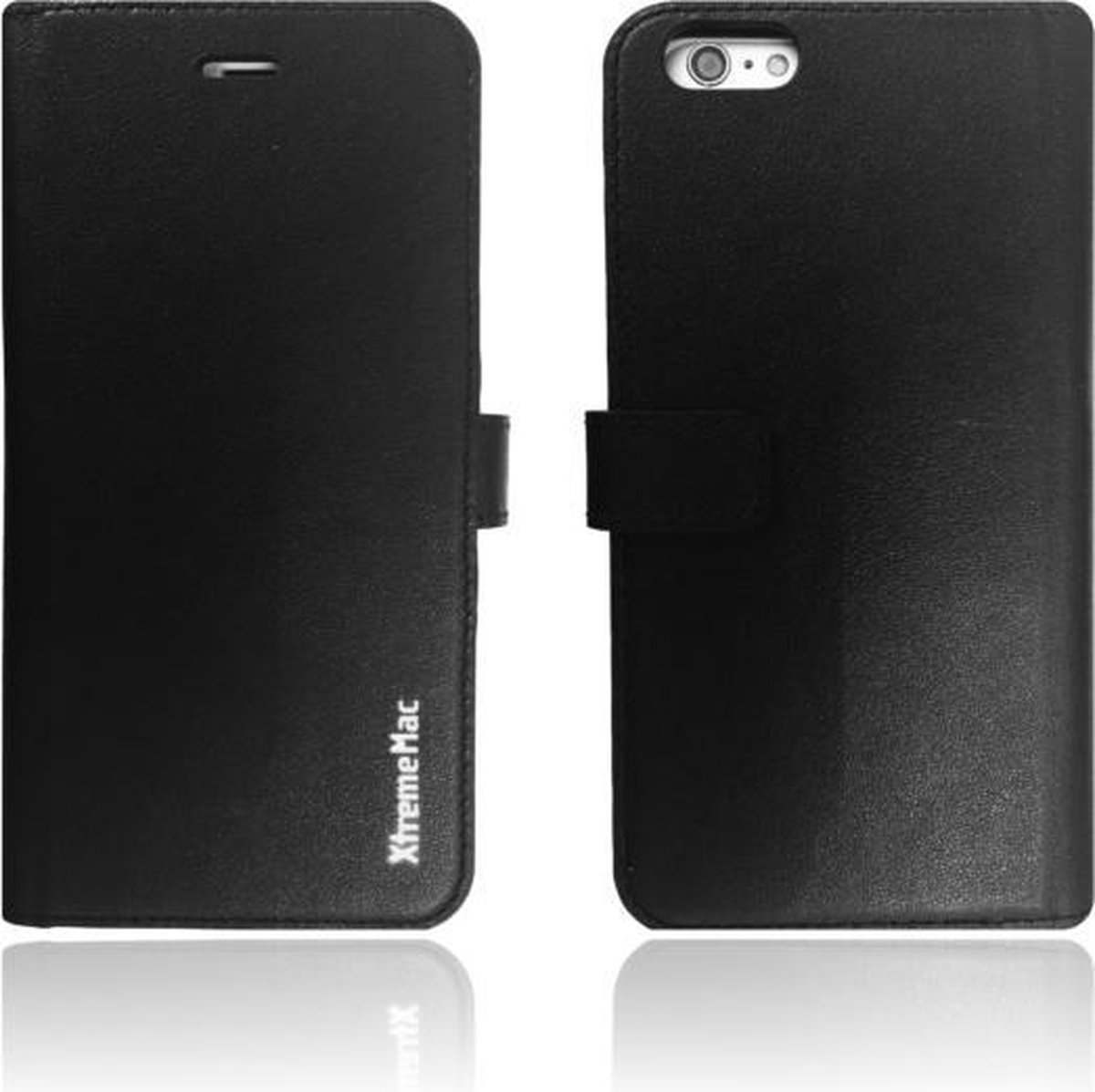 XtremeMac X-Wallet Leather Case iPhone 6(S) Zwart