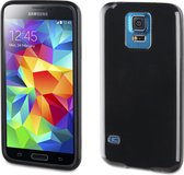 Muvit - miniGel Glossy Case - Samsung Galaxy S5 - zwart