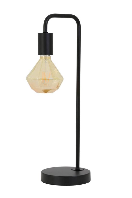 Light & Living Tafellamp Cody - Zwart - 20x15x50cm