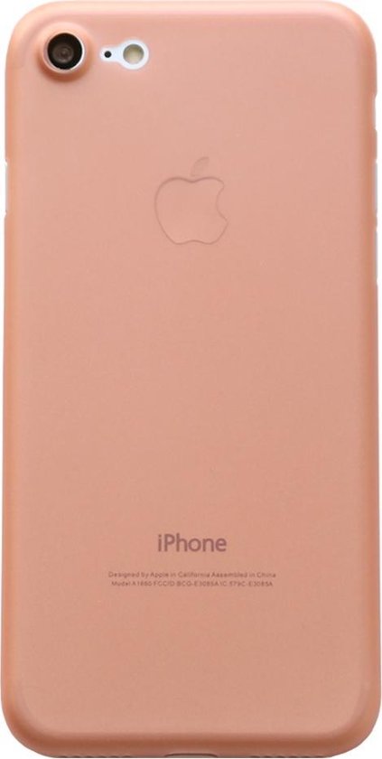 bol.com | Purity Ultra Dun Backcover Hoesje voor iPhone 7 - Rosé Goud