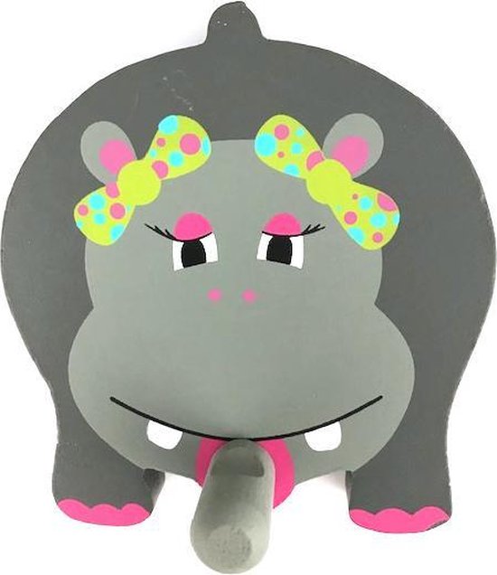 Porte Manteau Enfant Hippo Wood Porte Manteau Enfant Enfants Pepiniere Animaux Bol Com