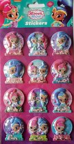 Shimmer and Shine 3D kerst stickers