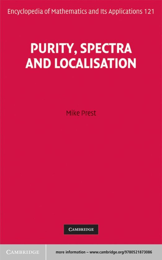 Encyclopedia of Mathematics and its Applications 121 - Purit ... - cover