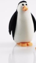Pinguin gum  - 3 cm - LeuksteWinkeltje