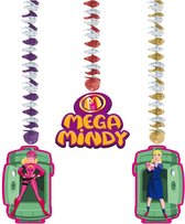 Mega Mindy Hangdecoratie - 3 stuks