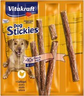 Vitakraft Dog Stickies Gevogelte - Hondensnack - 4 x 11 g