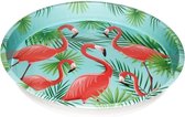 Dienblad flamingo palm 33 cm