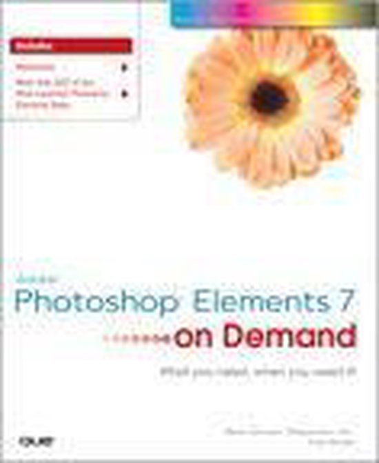 Adobe Photoshop Elements 7 on Demand - cover