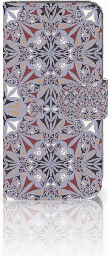 Coque Téléphone Samsung Galaxy S10e Case Cover pour Carreaux Fleur