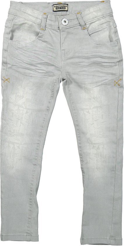 DJ Dutchjeans Grey skinny jeans Maat 98 | bol.com