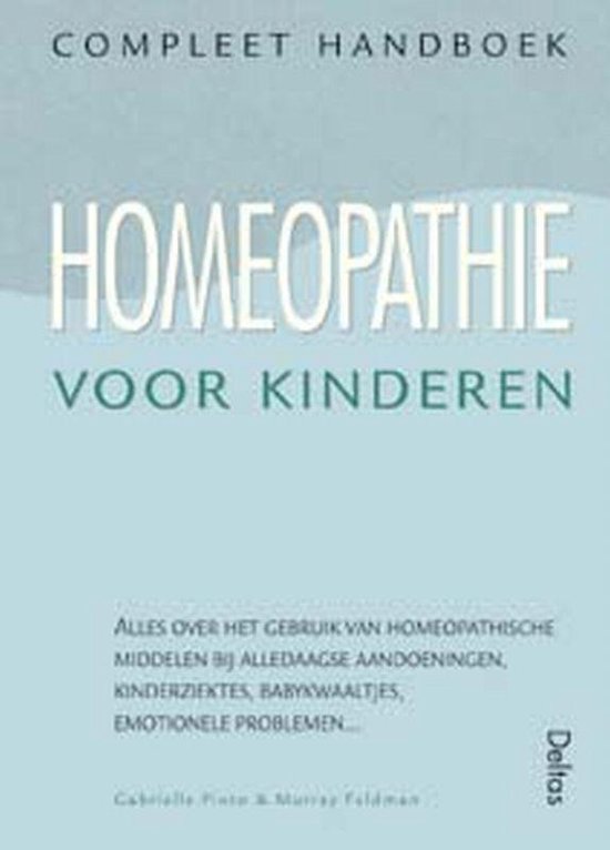 Cover van het boek 'Homeopathie voor kinderen'