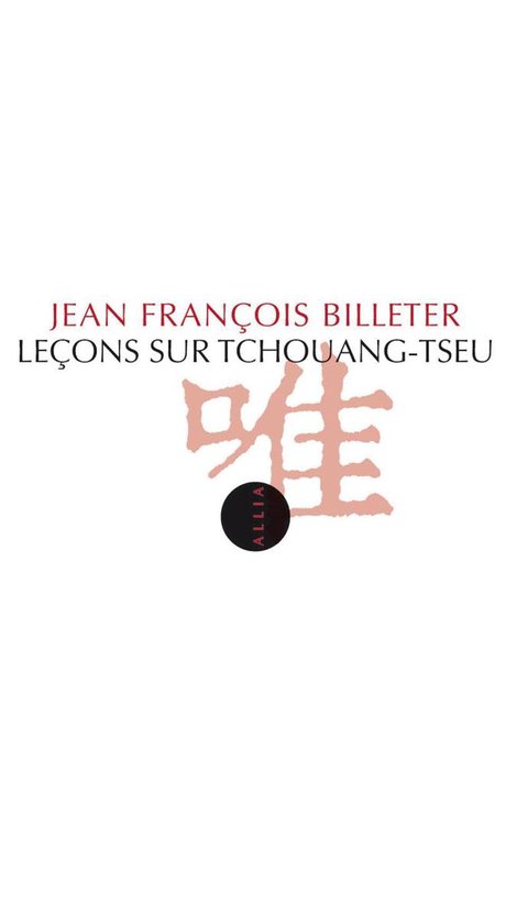 Leçons sur Tchouang-tseu - cover