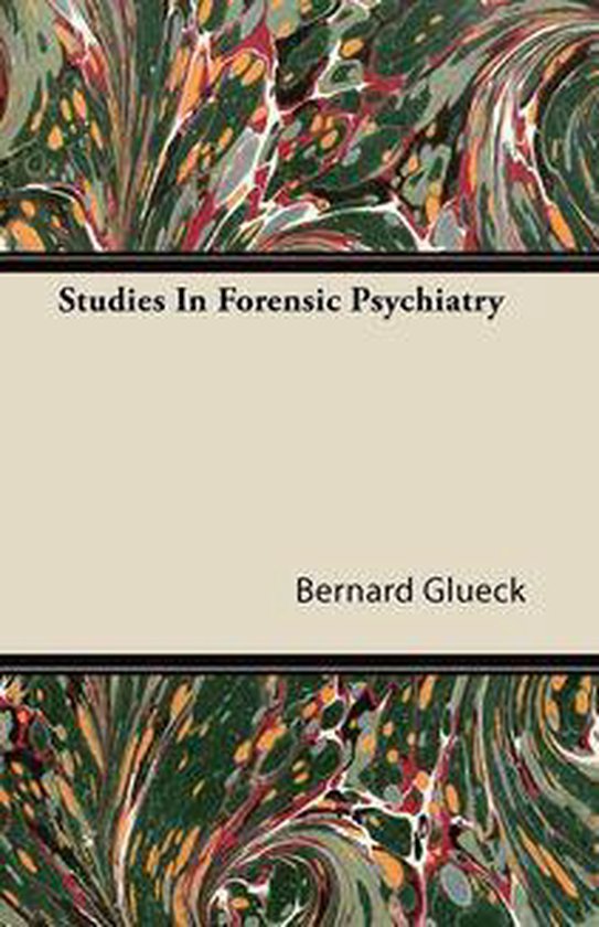 Studies in Forensic Psychiatry - cover