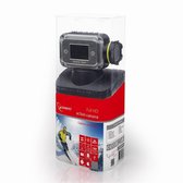 Caméra d'action Gembird Full HD avec microphone + haut-parleur - Noir