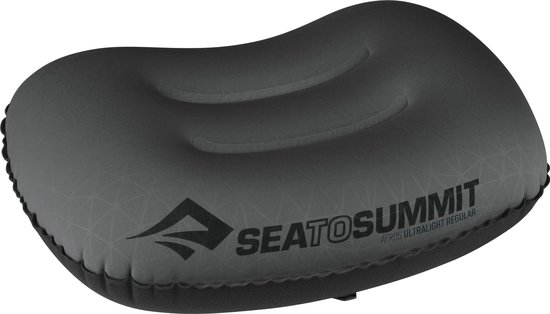Sea to Summit Aeros Ultralight - Opblaasbaar Hoofdkussen - Regular Ultralight Grey