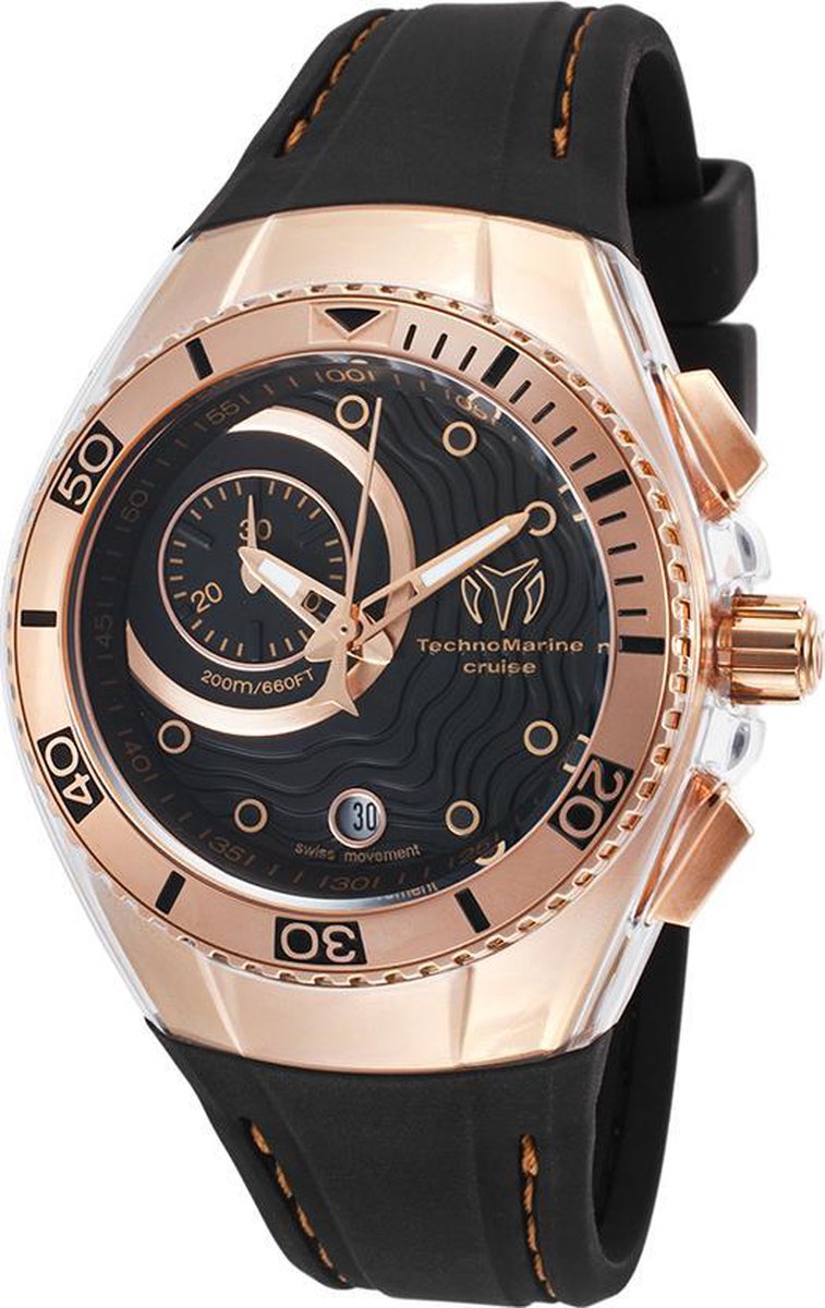 Technomarine Cruise One TM-114039 - Vrouwen - Horloge - Quartz - Ø40 mm - Extra strap + cover