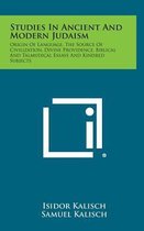 Studies in Ancient and Modern Judaism