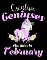 Creative Geniuses Are Born in February