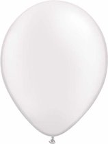 Qualatex ballonnen 100 stuks Pearl White